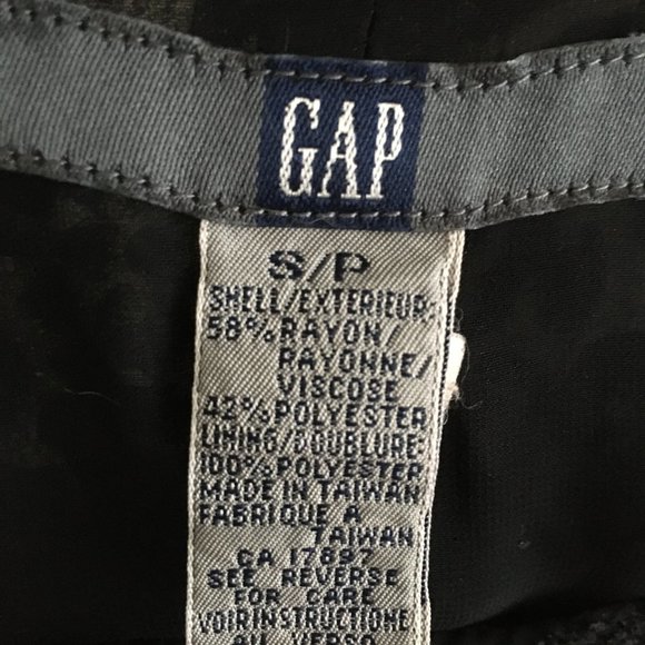 Vintage 90s Lydia GAP Velvet Burnout Gothic Damask Dress - Picture 11 of 11